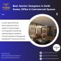 Best Residential Interior Designers in Delhi & Aligarh