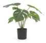 Potted Artificial Split Philodendron Plant – 35cm Real Touch