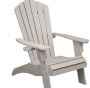 Stylish WINAWOOD Adirondack Armchair – 1055mm Stone Grey 