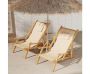 Premium Foldable Outdoor Sling Chair Patio Lounge