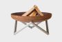 ALFRED RIESS Darvaza Steel Fire Pit – Medium