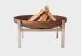 ALFRED RIESS Inuvik Steel Fire Pit – Large