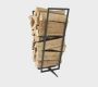 Durable & Stylish ALFRED RIESS Steel Log Rack – Plain