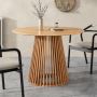 Elegant & Sturdy Palmer Natural Dining Table for Modern Home