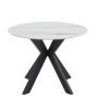 Elegant Tracey Round Marble Stone Dining Table – Timeless Lu