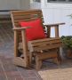 LuxCraft Rollback Recycled Plastic 2ft Plain Glider Chair
