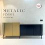 Transform Your Space with Metallic Finish Furniture