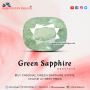 Buy Original Green Sapphire gemstone online at best price