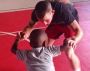Kids wrestling