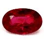 High-Quality 0.33 ct Untreated Ruby Oval | GemsNY Gemstones