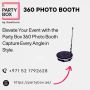 Elevate Your Event with the Party Box 360 Photo Booth Captur