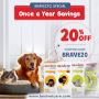 Get 20% Off on All Bravecto Products + Free Shipping Get 20% Off on All Bravecto Products + Free Shipping