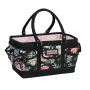Stylish and Functional Dog Grooming Tote With Gold Bling