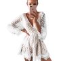 Elegant Party Club Lace Dot Womens Mini Dress,NEW,on Sale!