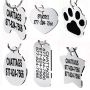 Stainless Steel Tags for Dogs | Durable & Hypoallergenic Pet