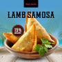 🥟 Crunch & Savour! 15% Off Lamb Samosa at Pink Garlic! 🔥