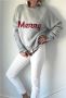  Buy Gray Classic MERRY Sweater Online And Stay Warm and Fas