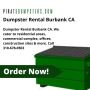 Dumpster Rental Burbank CA | Waste Management | Pirate Dumpsters Dumpster Rental Burbank CA | Waste Management | Pirate Dumpsters