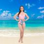 Trendy 3 Piece Swimwear Set for Women - Pleasing Strings