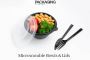 Safe & Convenient Microwavable Plastic Containers with Lids