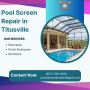Affordable Pool Screen Repair Titusville