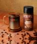 Golden Glass Mug – Elegant Coffee Mug for Stylish Sips | Caf