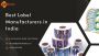 Prakash Labels: Leading Best Label Manufacturers in India fo