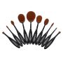 Transform Your Makeup Routine with the 10-Piece Black Oval B