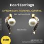 Elegant Pearl Earrings – Luxury & Timeless at Great Value