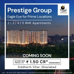 Prestige City Ghaziabad: Luxury 2BHK Apartments for Sale 