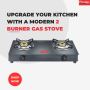 Buy 2 Burner Gas Stove – Sleek Design & Reliable Performance