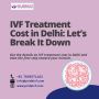 Affordable IVF Treatment Cost in Delhi for Your Journey
