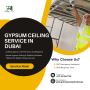 Gypsum Ceiling Service in Dubai