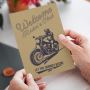 Print Custom Brown Kraft Invitation Cards At PrintMagic