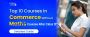Top 10 Courses in Commerce Without Mathematics after Class 1