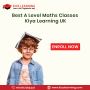 Best A Level Maths Classes Kiya Learning UK
