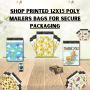Shop Printed 12x15 Poly Mailers Bags For Secure Packaging