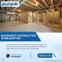 Trusted Basement Contractor in Brampton | Punjab Designers C