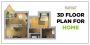 Get Reliable 3D floor plans design for a new home