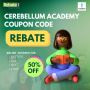 Best Coupon Code REBATE for Cerebellum Academy upto 50% Off