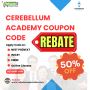 Use Cerebellum Academy Coupon Code REBATE to get 50% Off