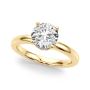 Hidden Halo Lab Diamond Engagement Ring