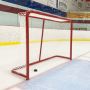 Practice Hockey with a Synthetic Ice Basement Setup