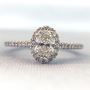  Discover Distinctive Styles in Oval Halo Ring Designs