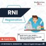 RNI Registration Online