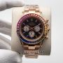 Rolex Daytona Rainbow Full Rose Gold Diamond First Copy 