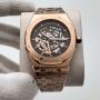 Audemars Piguet Royal Oak Rose Gold Skeleton Black Watch