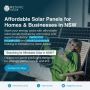 Affordable Home Solar Installation & Power Systems in NSW