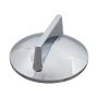 Garland 4522137 Chrome Metal Knob 2" DIA, Mount .240"