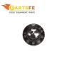 Garland 1360201 Dial Thermostat Knob Black 1-15/16"